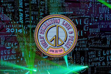 SNSD GIRLS' GENERATION LOVE&PEACE Japan 3rd Tour Blu-Ray+