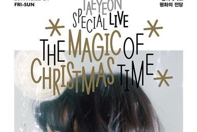 TAEYEON「The Magic of Christmas Time」DVD FACTORY SEALED]Tae Yeon Special Live The Magic of Christmas