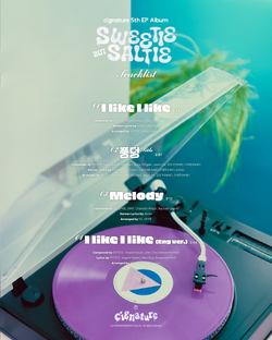 ★メンバーサインCD◆cignature◆Sweetie but Saltie cignature 5th EP Album - Sweetie but Saltie – Choice Music LA
