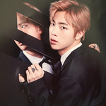 Jin bts album pic with black background