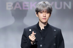 Baekhyun en el showcase de City Lights