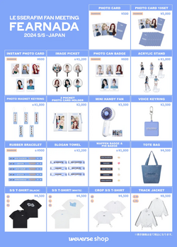 LE SSERAFIM Fan Meeting 'Fearnada' 2024 S/S | Kpop Wiki | Fandom