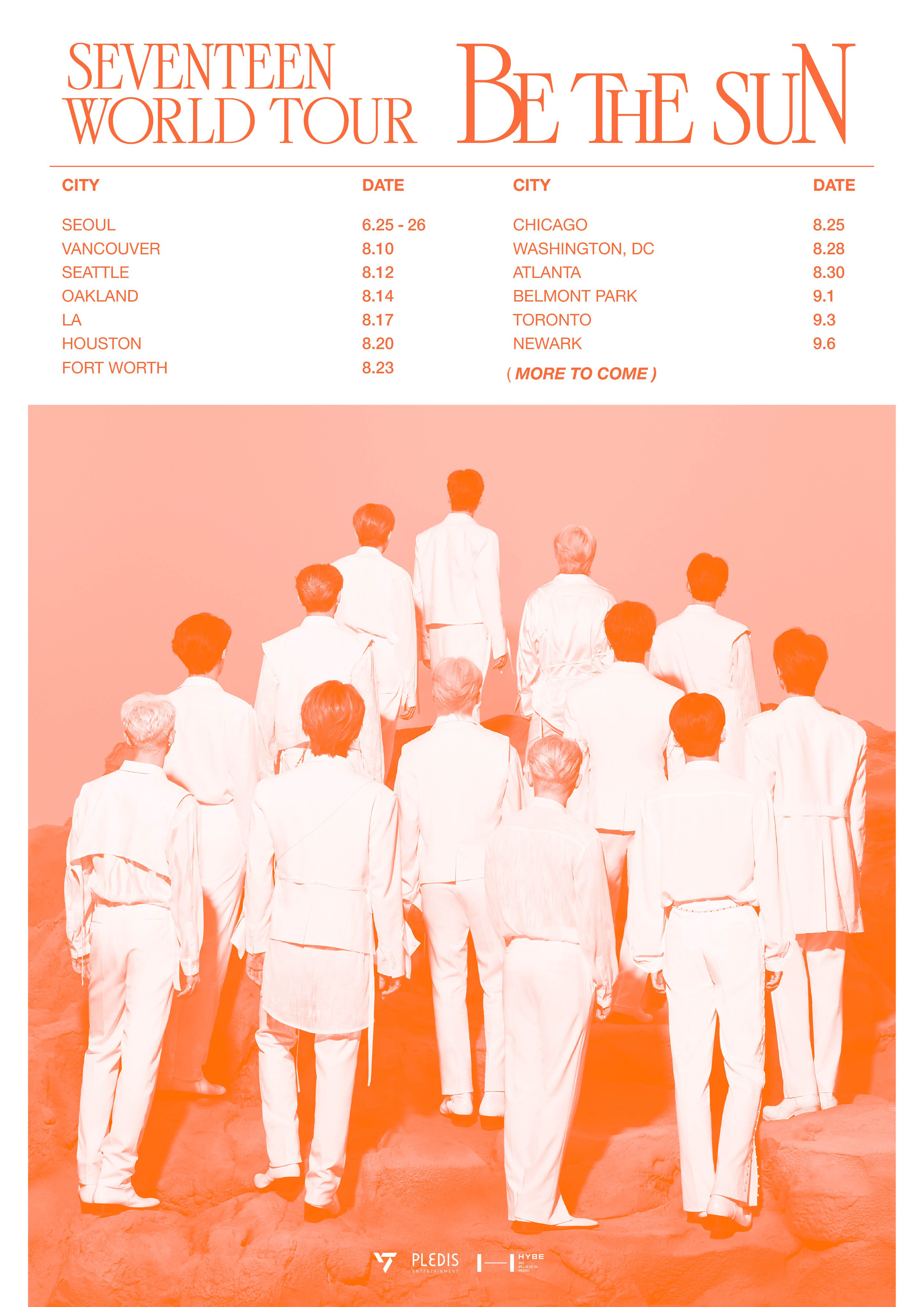 SEVENTEEN World Tour [Be the Sun] | Kpop Wiki | Fandom