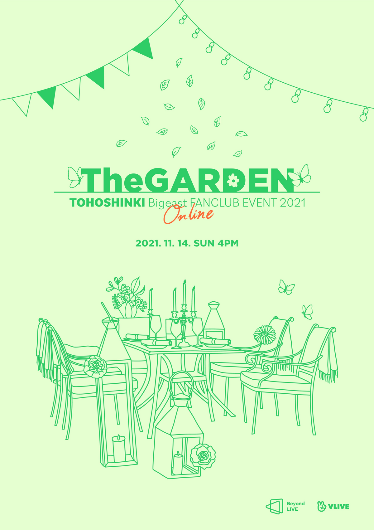 TVXQ Bigeast Fanclub Event 2021 Tohoshinki The Garden~Online