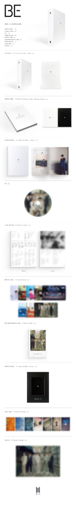 BTS Be Deluxe Edition album packaging