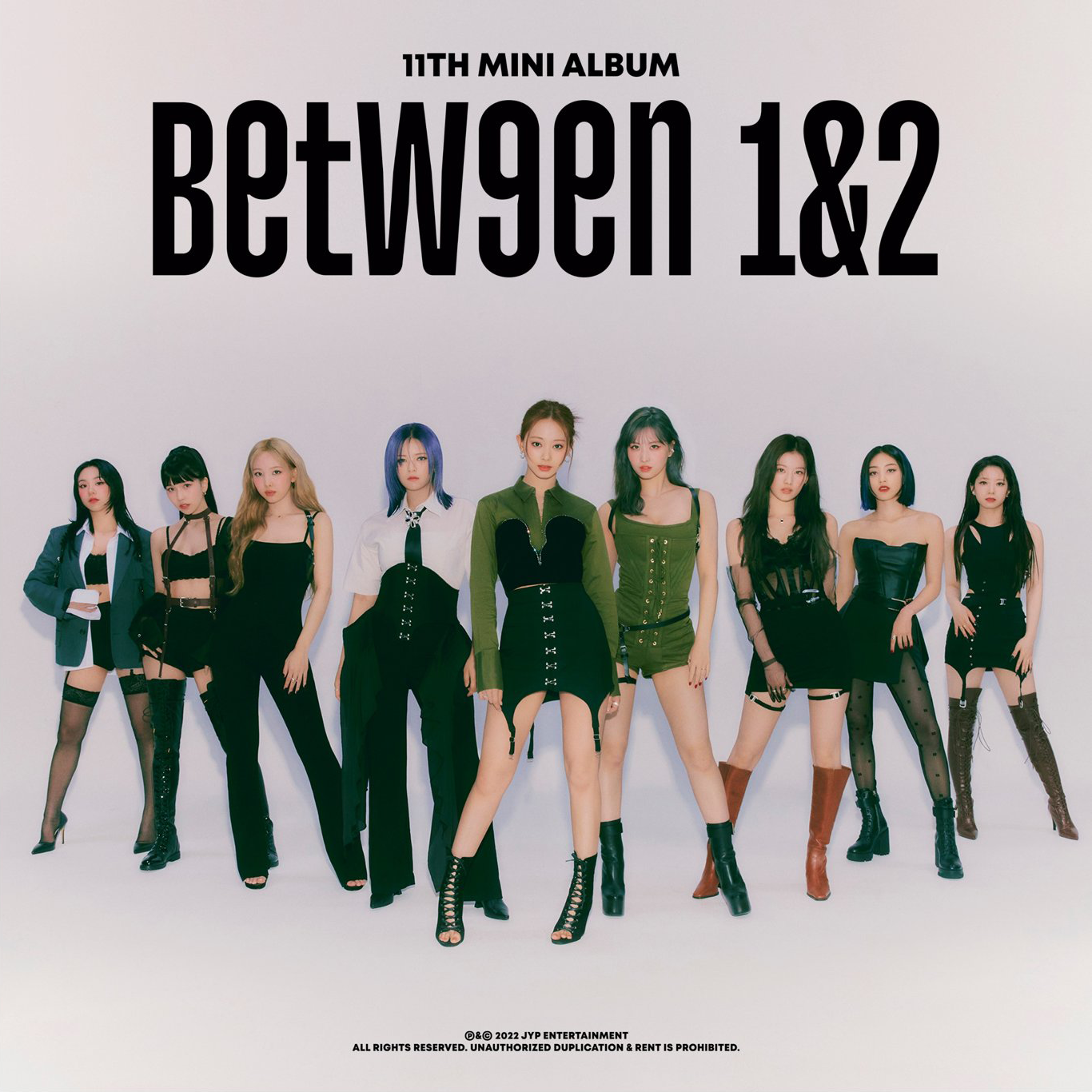 TWICE - (11th Mini Album - BETWEEN 1&2 ( cryptography