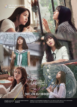 GFRIEND 5th Mini Album Repackage Rainbow CD Great Condition