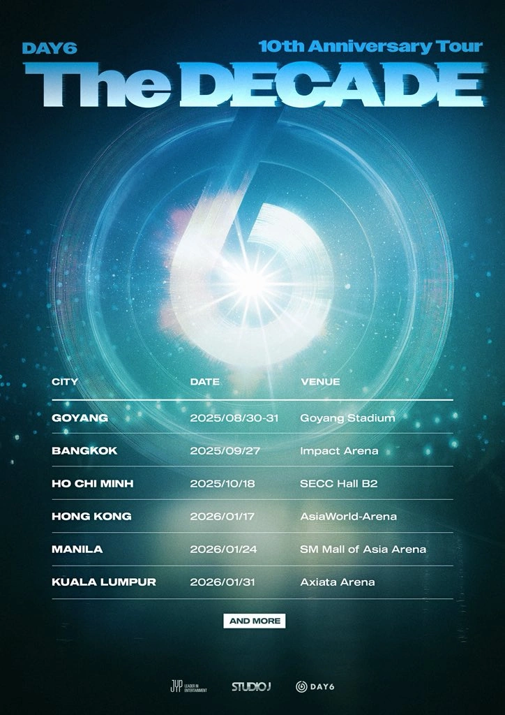 DAY6 10th Anniversary Tour <The Decade> | Kpop Wiki | Fandom