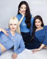 Cosmopolitan Korea (Februari 2022) (2) (Liz, Wonyoung, Leeseo)
