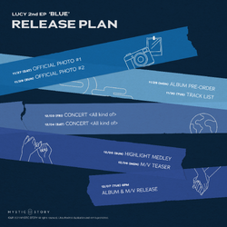 ktown4u.com : LUCY - 2nd EP Album [BLUE]