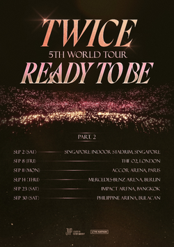 TWICE 5th World Tour 'Ready To Be' | Kpop Wiki | Fandom