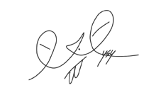YSY's signature