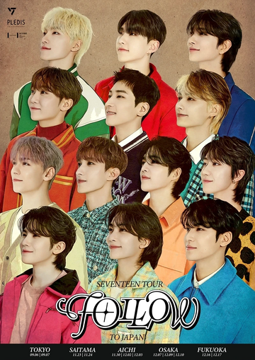 アイドル SEVENTEEN TOUR FOLLOW MAGAIN TO JAPAN SEVENTEEN Tour 'Follow' | Kpop Wiki | Fandom