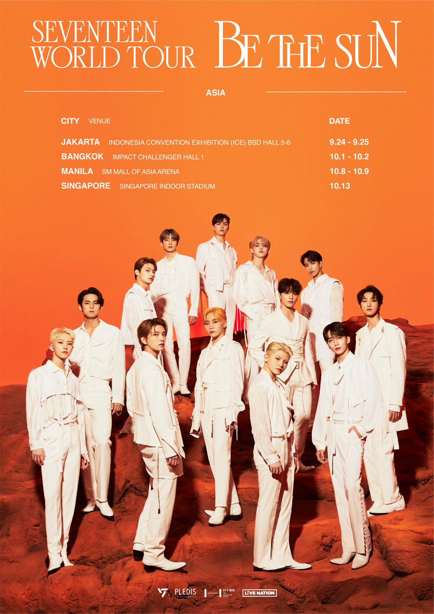 SEVENTEEN World Tour [Be the Sun] | Kpop Wiki | Fandom