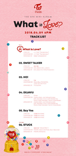 Track list