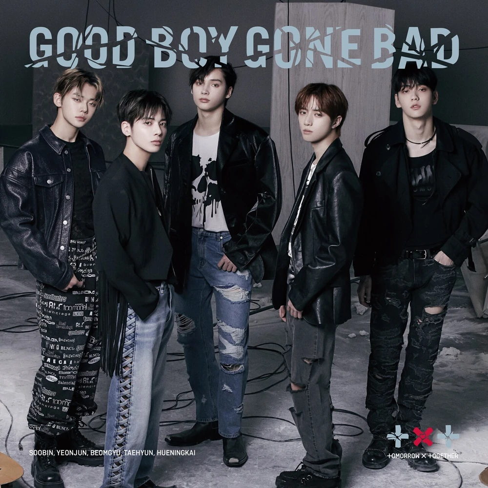 Bad txt. Txt good boy gone Bad Japanese обложка. Тхт good boy gone Bad. Txt good boy gone Bad обложка. Tomorrow x together good boy gone Bad.