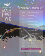 Comeback schedule