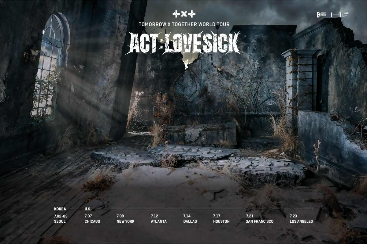 Amazon.com: Txt - World Tour Act Love Sick in Seoul DVD Ver