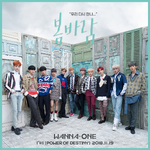Wanna One Power of Destiny title track poster