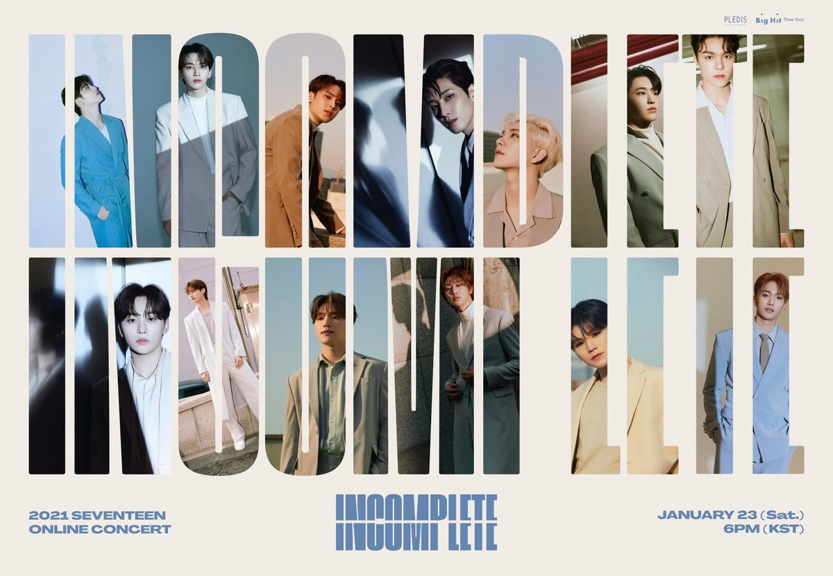 2021 SEVENTEEN Online Concert 'In-Complete' | Kpop Wiki | Fandom