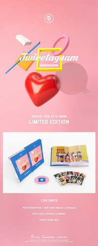TWICE Twicetagram Monograph Likey Official Photocard Each