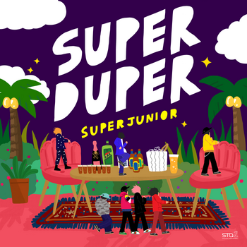 Super Junior Super Duper album cover