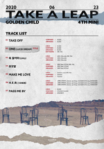 Golden Child Take a Leap track list