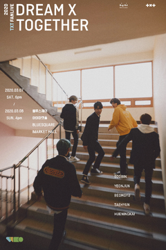 2020 TXT FANLIVE DREAM X TOGETHER behind the scene photo