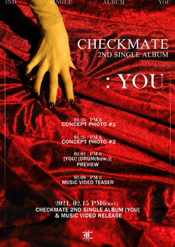 CHECKMATE 1st Single Album - DRUM CD