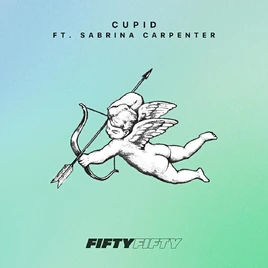 FIFTY FIFTY Cupid – Twin Ver. (ft. Sabrina Carpenter) album cover