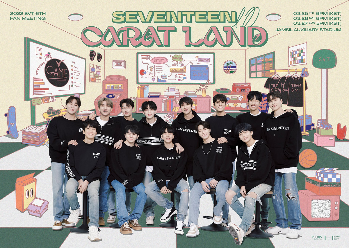 メール便送料無料対応可】 K-POP/アジア 2022 SEVENTEEN in CARAT LAND 