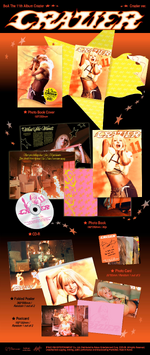 Album packaging (Crazier ver.)
