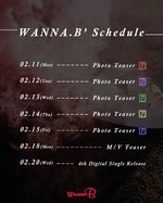 Comeback schedule