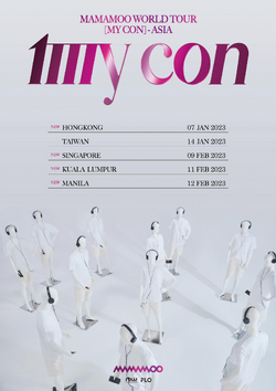 MAMAMOO World Tour [My Con] | Kpop Wiki | Fandom