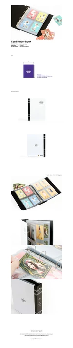 Книга в переплете для карточек