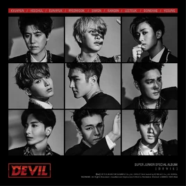 Super Junior Devil cover