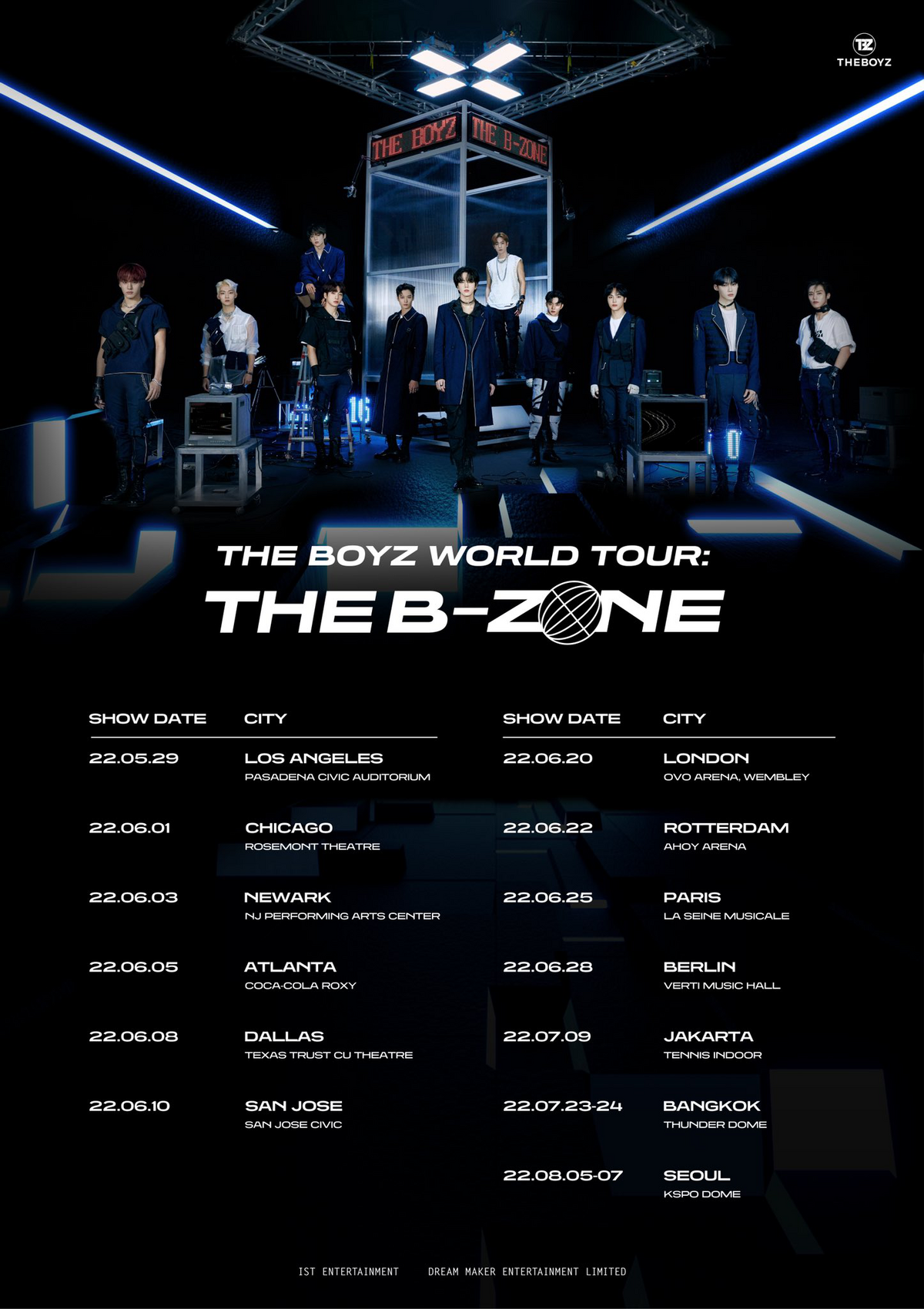 THE BOYZ 2nd World Tour - ZENERATION DVD + Photocard