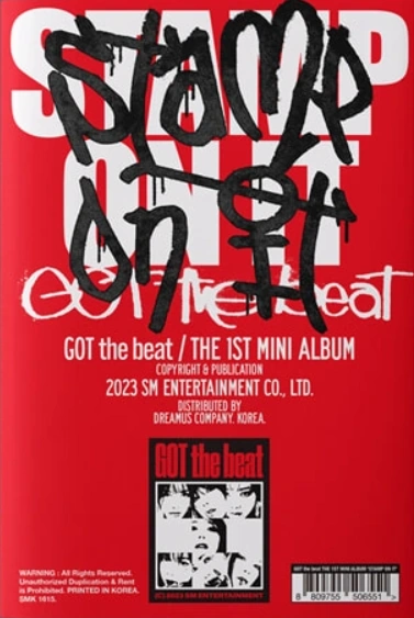 ⑤カリナ got the beat ホログラム stamp on it 【公式通販】