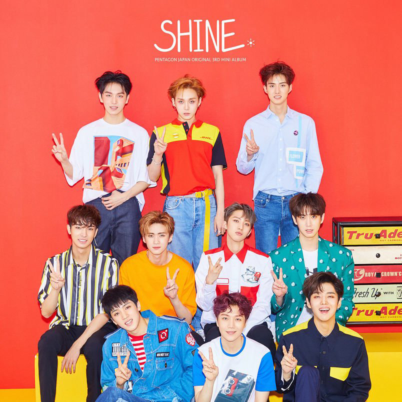Shine pentagon outfits shop