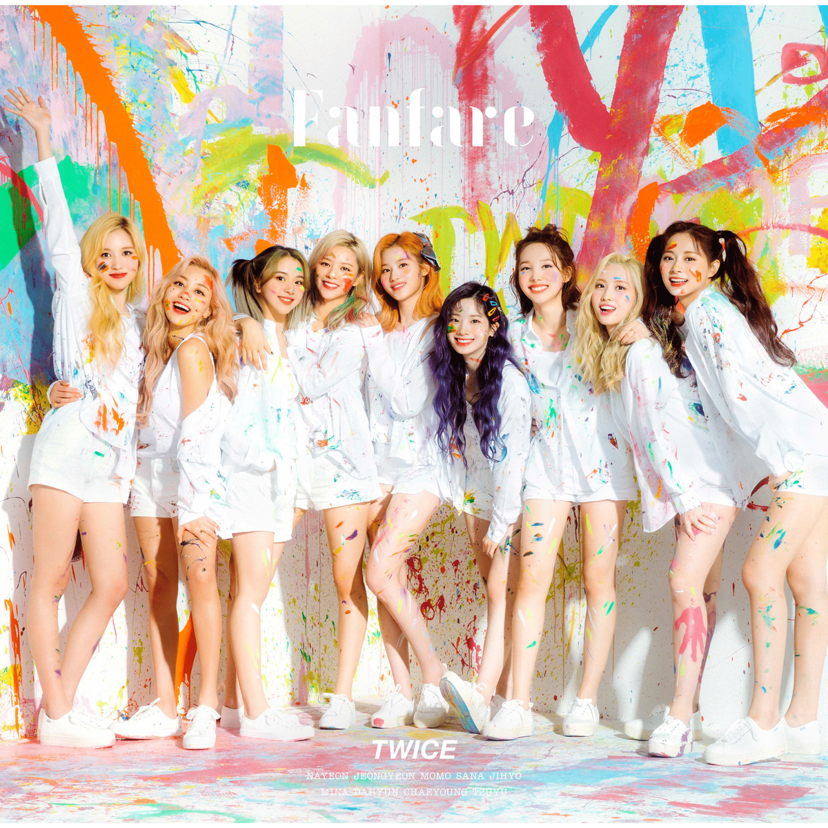 TWICE Fanfareトレカ TWICE Fanfare 特典 トレカ クリアカード - メルカリ