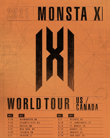 2021 Monsta X World Tour Kpop Wiki Fandom