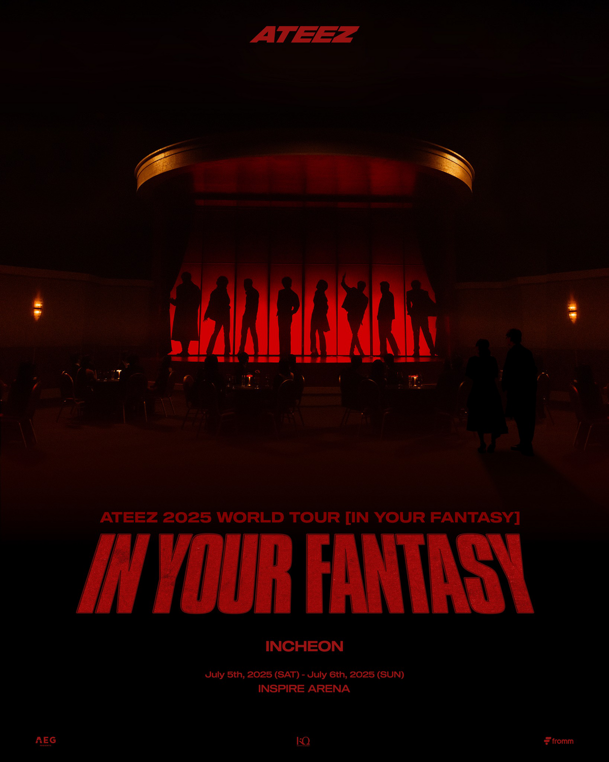 ATEEZ 2025 World Tour In Your Fantasy K Pop Fandom 1200