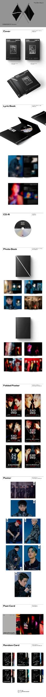 Содержимое альбома (Obsession вер.)