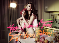 Miss A Fei's birthday Twitter post (April 27, 2015)