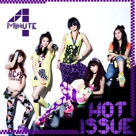 4minute Hot Issue cover