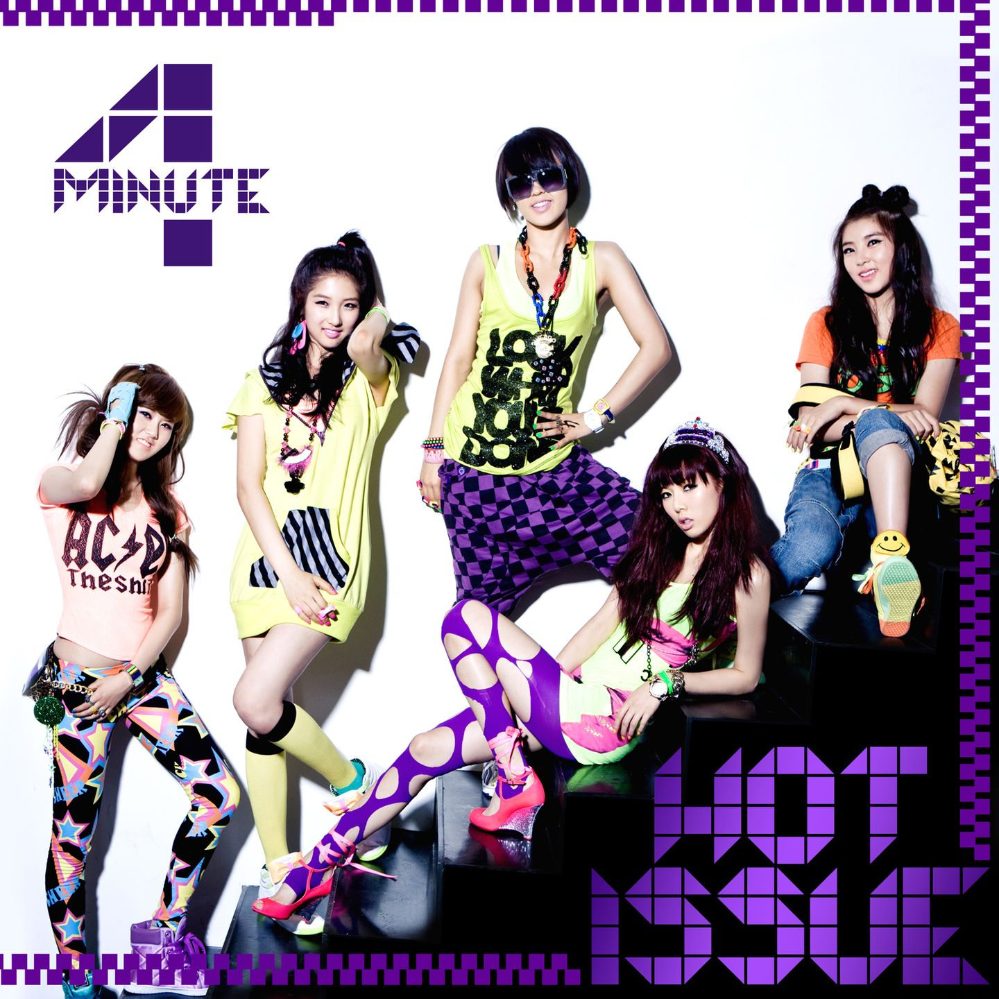 4minute volume up album cover