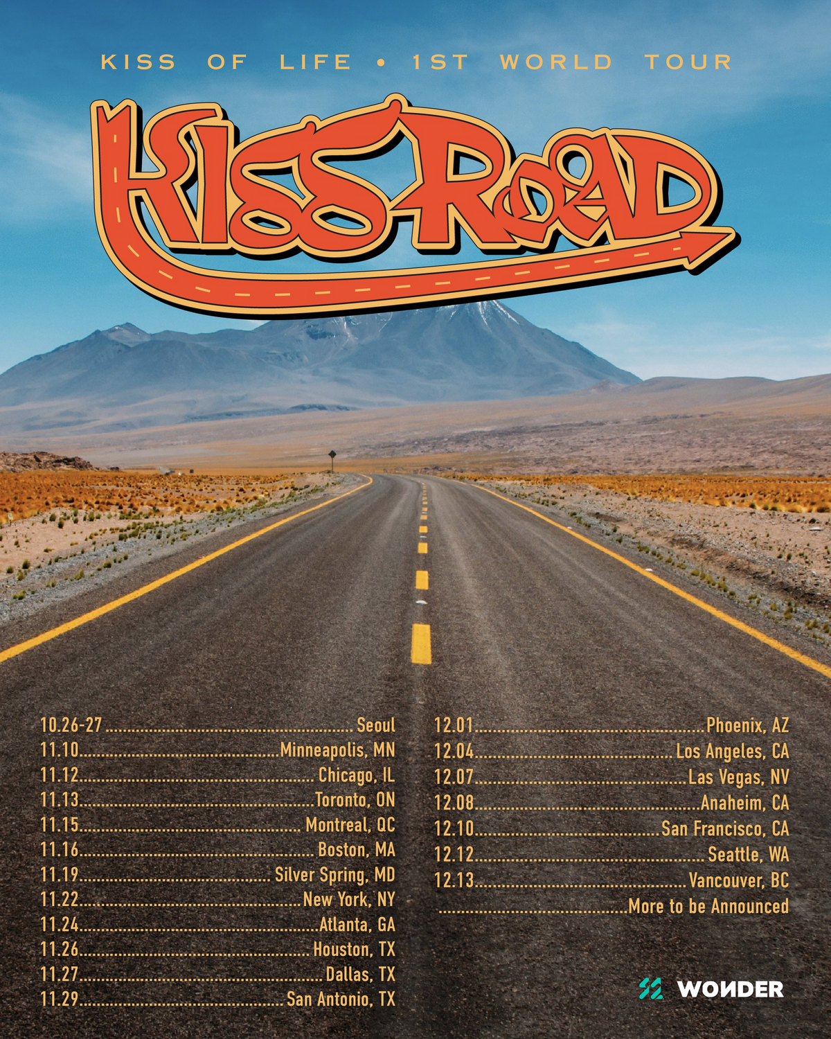2024 KISS OF LIFE 1st World Tour 'Kiss Road' | Kpop Wiki