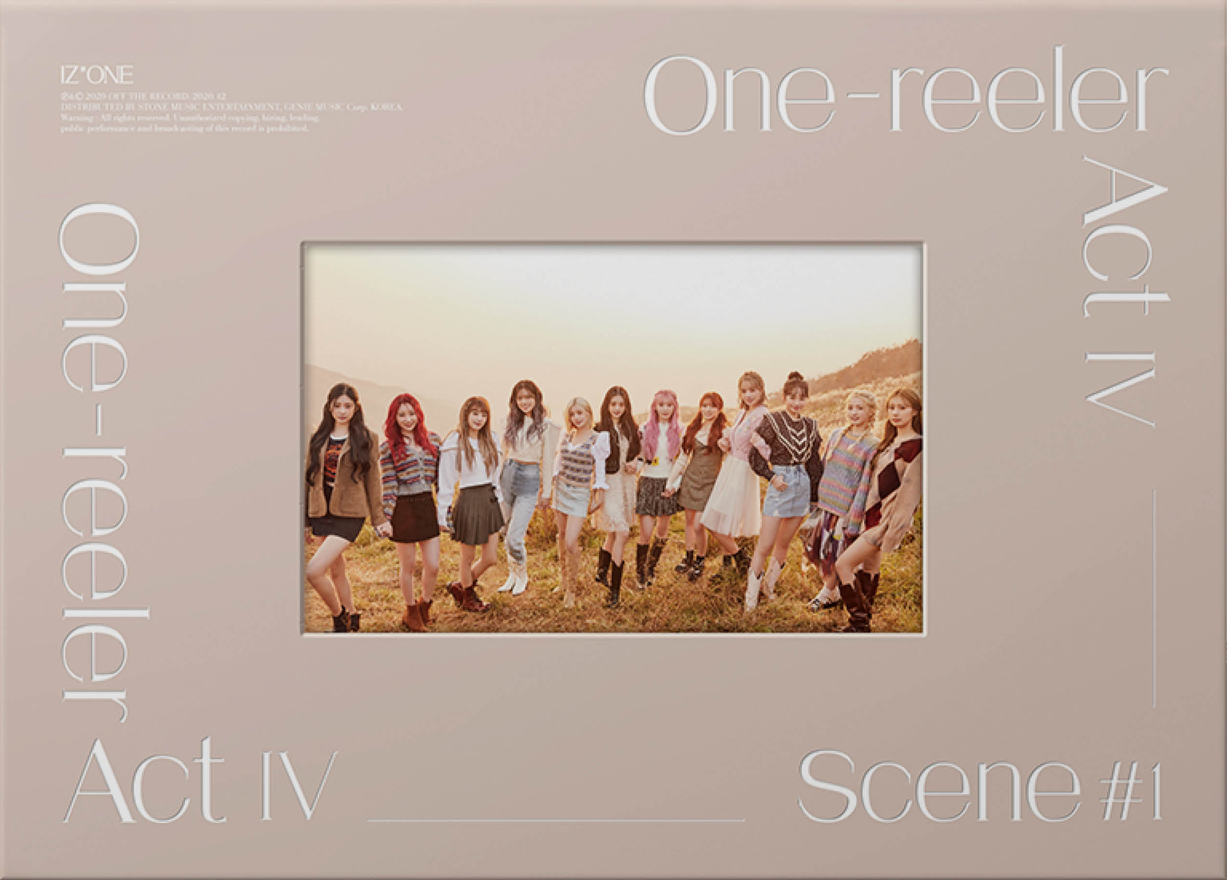 iz*one 4th mini album One-reeler Act IV Scene#3 ver. No