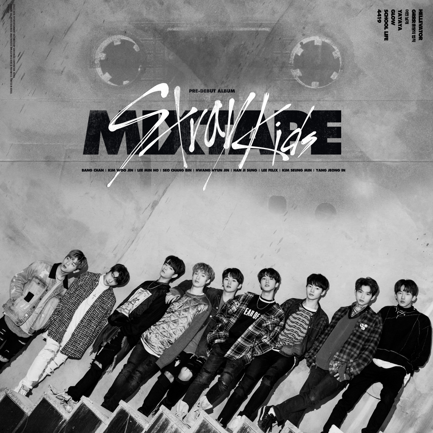 Stray Kids Mixtape: Time Out Sneaker Shoes