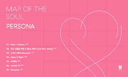 BTS Map of the Soul Persona track list